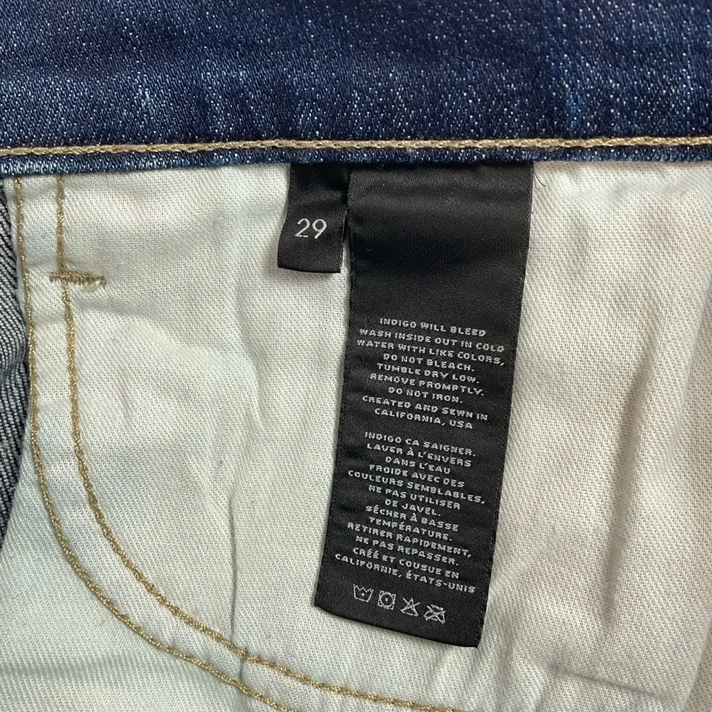J. Brand Rosalie Mini Denim Skirt Button Fly in Dark Wash